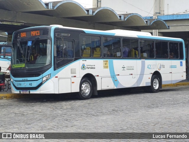Auto Viação Dragão do Mar 42227 na cidade de Fortaleza, Ceará, Brasil, por Lucas Fernando. Número da foto: #11809617.