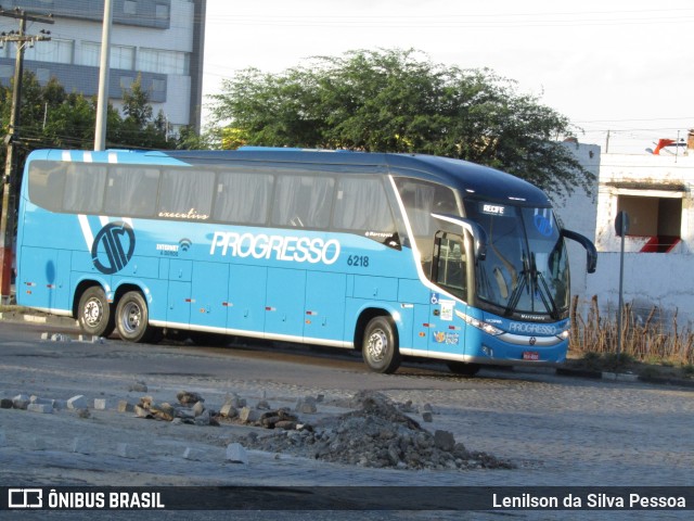 Auto Viação Progresso 6218 na cidade de Caruaru, Pernambuco, Brasil, por Lenilson da Silva Pessoa. ID da foto: 11811351.