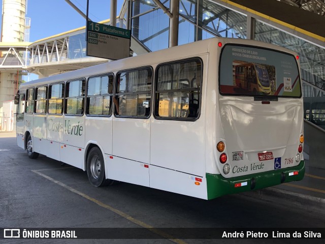 Empresa de Transportes Costa Verde 7186 na cidade de Lauro de Freitas, Bahia, Brasil, por André Pietro  Lima da Silva. ID da foto: 11810215.