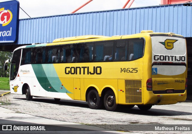 Empresa Gontijo de Transportes 14625 na cidade de Resende, Rio de Janeiro, Brasil, por Matheus Freitas. ID da foto: 11813787.