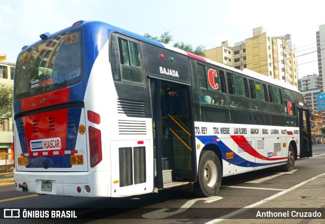 Transportes Huáscar S.A. 2362 na cidade de Jesús María, Lima, Lima Metropolitana, Peru, por Anthonel Cruzado. Número da foto: #11811847.