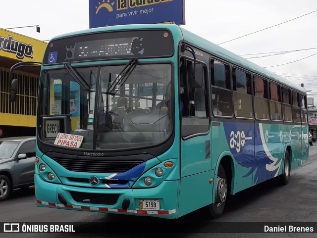 Autotransportes Santa Gertrudis Grecia AB 5199 na cidade de Grecia, Grecia, Alajuela, Costa Rica, por Daniel Brenes. Número da foto: #11812241.