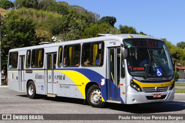 Viação Barra do Piraí Turismo RJ 113.014 na cidade de Barra do Piraí, Rio de Janeiro, Brasil, por Paulo Henrique Pereira Borges. Número da foto: #11813639.
