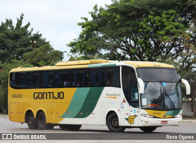 Empresa Gontijo de Transportes 14680 na cidade de Vitória da Conquista, Bahia, Brasil, por Rava Ogawa. ID da foto: 11812675.