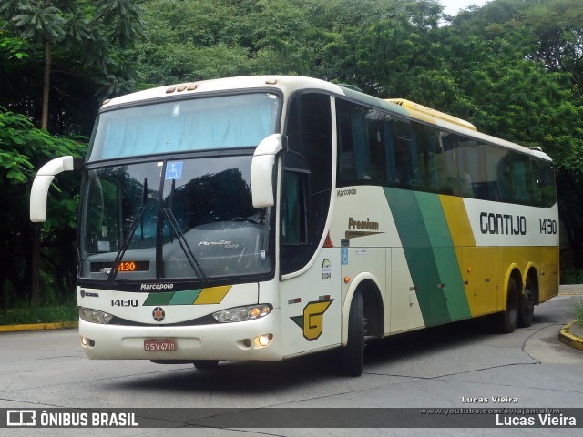 Empresa Gontijo de Transportes 14130 na cidade de São Paulo, São Paulo, Brasil, por Lucas Vieira. ID da foto: 11812577.