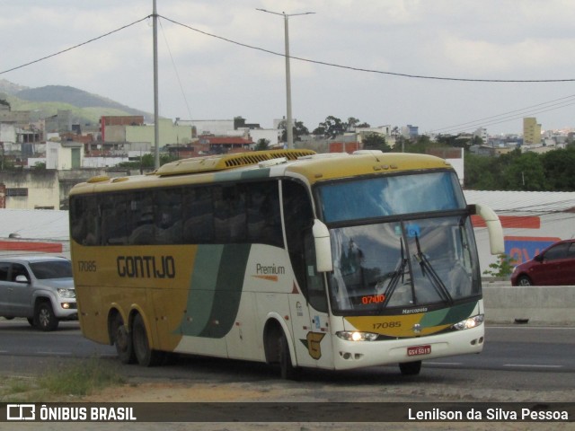 Empresa Gontijo de Transportes 17085 na cidade de Caruaru, Pernambuco, Brasil, por Lenilson da Silva Pessoa. ID da foto: 11813612.