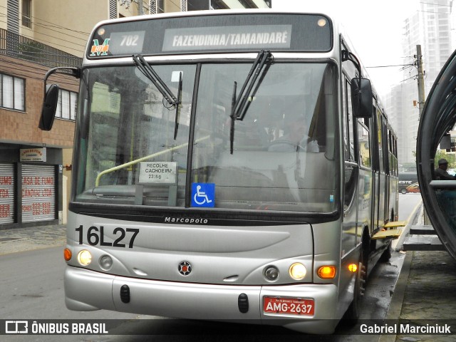 Viação Tamandaré 16L27 na cidade de Curitiba, Paraná, Brasil, por Gabriel Marciniuk. Número da foto: #11812915.