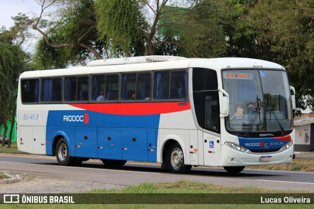 Viação Riodoce 61413 na cidade de Muriaé, Minas Gerais, Brasil, por Lucas Oliveira. ID da foto: 11813587.