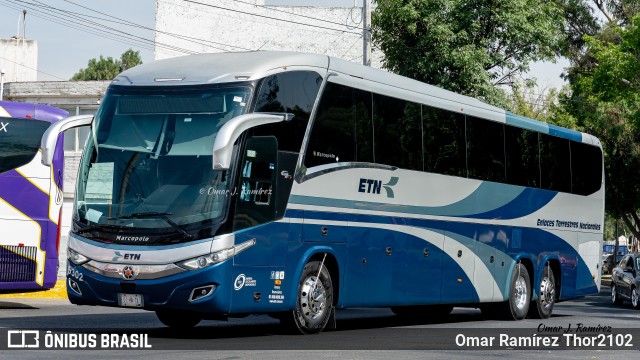 ETN - Enlaces Terrestres Nacionales 5302 na cidade de Gustavo A. Madero, Ciudad de México, México, por Omar Ramírez Thor2102. Número da foto: #11813259.
