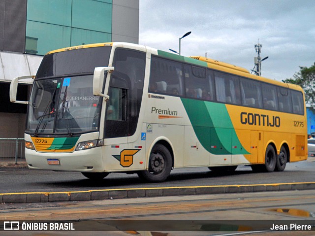 Empresa Gontijo de Transportes 12775 na cidade de Rio de Janeiro, Rio de Janeiro, Brasil, por Jean Pierre. ID da foto: 11813720.