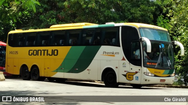 Empresa Gontijo de Transportes 14035 na cidade de São Paulo, São Paulo, Brasil, por Cle Giraldi. ID da foto: 11813524.