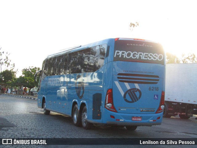 Auto Viação Progresso 6218 na cidade de Caruaru, Pernambuco, Brasil, por Lenilson da Silva Pessoa. Número da foto: #11813706.