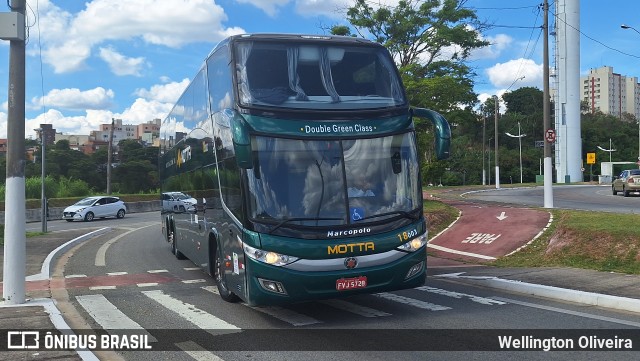 Viação Motta 18003 na cidade de Jundiaí, São Paulo, Brasil, por Wellington Oliveira. ID da foto: 11811887.