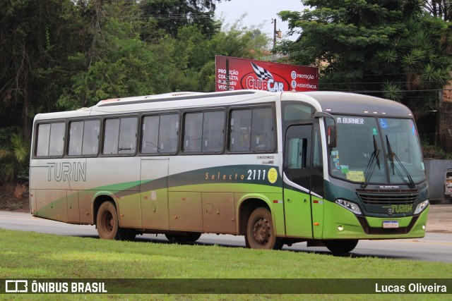 Turin Transportes 2111 na cidade de Conselheiro Lafaiete, Minas Gerais, Brasil, por Lucas Oliveira. Número da foto: #11813570.