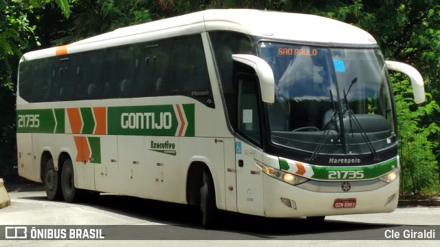 Empresa Gontijo de Transportes 21735 na cidade de São Paulo, São Paulo, Brasil, por Cle Giraldi. ID da foto: 11812503.