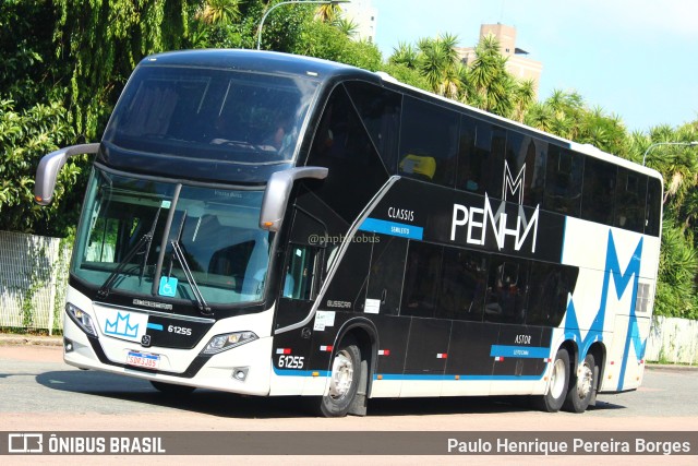 Empresa de Ônibus Nossa Senhora da Penha 61255 na cidade de Curitiba, Paraná, Brasil, por Paulo Henrique Pereira Borges. Número da foto: #11813655.