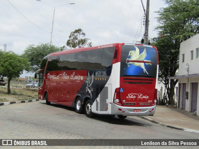Expresso São Luiz 8030 na cidade de Caruaru, Pernambuco, Brasil, por Lenilson da Silva Pessoa. Número da foto: #11813836.