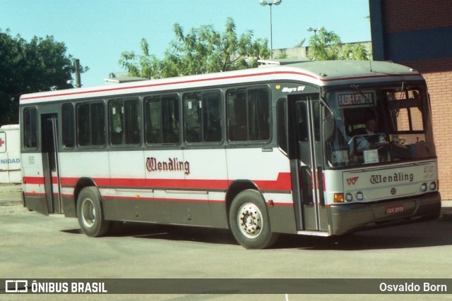 Wendling Transportes Coletivos 55 na cidade de Porto Alegre, Rio Grande do Sul, Brasil, por Osvaldo Born. ID da foto: 11814593.