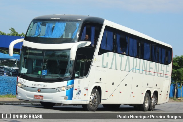 Auto Viação Catarinense 3379 na cidade de São Paulo, São Paulo, Brasil, por Paulo Henrique Pereira Borges. Número da foto: #11814986.