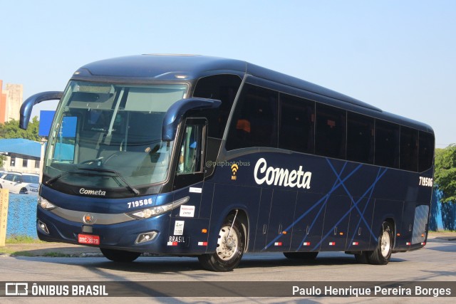 Viação Cometa 719586 na cidade de São Paulo, São Paulo, Brasil, por Paulo Henrique Pereira Borges. ID da foto: 11814929.