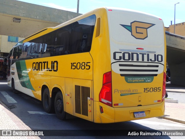 Empresa Gontijo de Transportes 15085 na cidade de Belo Horizonte, Minas Gerais, Brasil, por Adão Raimundo Marcelino. ID da foto: 11816229.