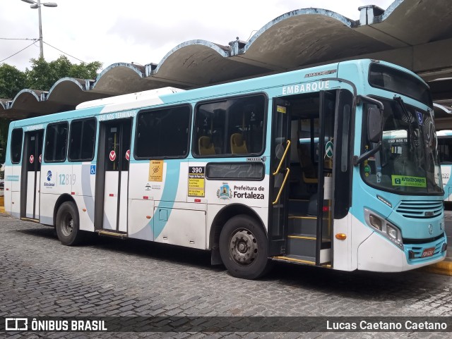 Auto Viação São José 12819 na cidade de Fortaleza, Ceará, Brasil, por Lucas Caetano Caetano. ID da foto: 11815262.