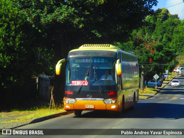 JAC 7704 na cidade de Villarrica, Cautín, Araucanía, Chile, por Pablo Andres Yavar Espinoza. Número da foto: #11816364.