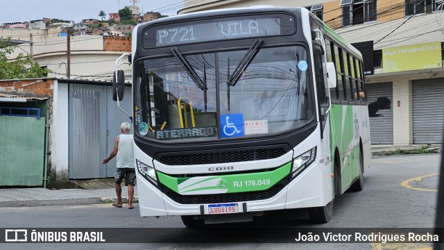 Viação Elite RJ 176.049 na cidade de Volta Redonda, Rio de Janeiro, Brasil, por João Victor Rodrigues Rocha. Número da foto: #11815554.
