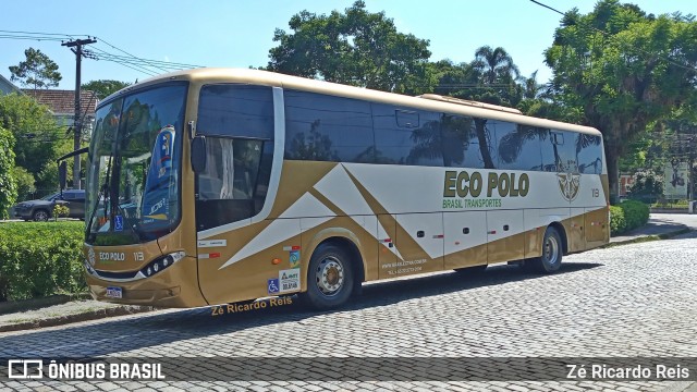 Eco Polo Brasil Transportes 113 na cidade de Petrópolis, Rio de Janeiro, Brasil, por Zé Ricardo Reis. Número da foto: #11814919.