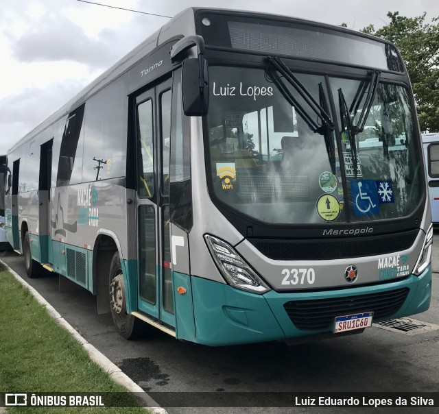 SIT Macaé Transportes 2370 na cidade de Macaé, Rio de Janeiro, Brasil, por Luiz Eduardo Lopes da Silva. ID da foto: 11814319.