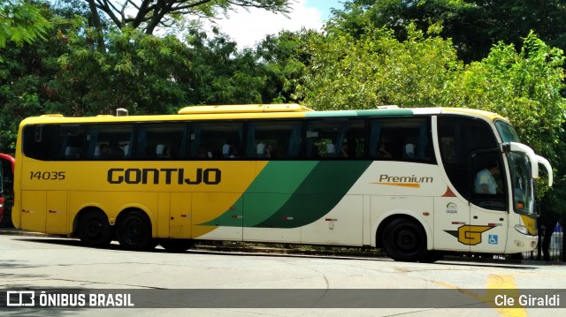 Empresa Gontijo de Transportes 14035 na cidade de São Paulo, São Paulo, Brasil, por Cle Giraldi. ID da foto: 11814500.