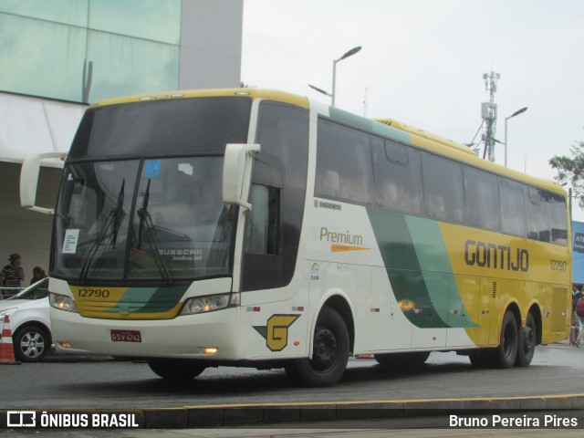 Empresa Gontijo de Transportes 12790 na cidade de Rio de Janeiro, Rio de Janeiro, Brasil, por Bruno Pereira Pires. Número da foto: #11815465.