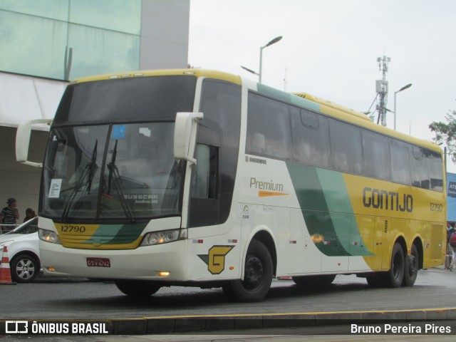 Empresa Gontijo de Transportes 12790 na cidade de Rio de Janeiro, Rio de Janeiro, Brasil, por Bruno Pereira Pires. ID da foto: 11815465.