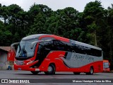 Empresa de Ônibus Pássaro Marron 5505 na cidade de Campos do Jordão, São Paulo, Brasil, por Marcos Henrique Vieira da Silva. Número da foto: #:id.
