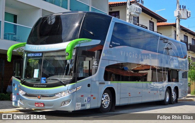 Viação Garcia 8723 na cidade de Cabo Frio, Rio de Janeiro, Brasil, por Felipe Rhis Elias. ID da foto: 11818284.