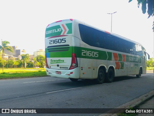 Empresa Gontijo de Transportes 21605 na cidade de Ipatinga, Minas Gerais, Brasil, por Celso ROTA381. Número da foto: #11818768.