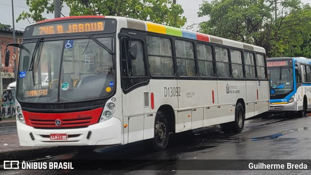 Transportes Barra D13092 na cidade de Rio de Janeiro, Rio de Janeiro, Brasil, por Guilherme Breda. Número da foto: #11816720.