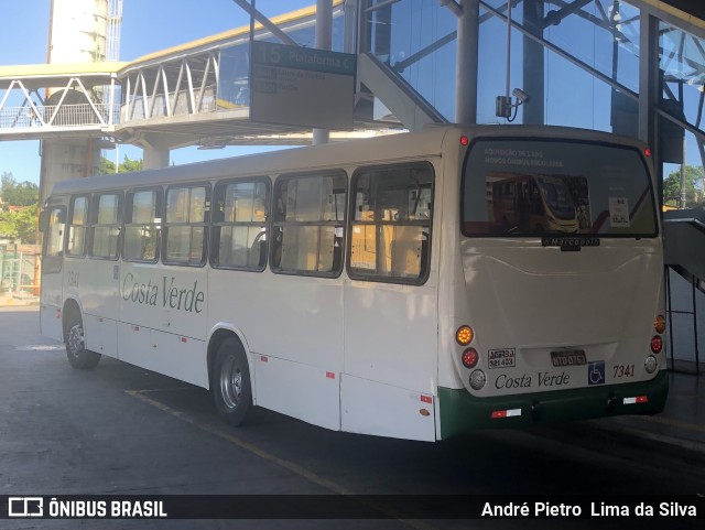 Empresa de Transportes Costa Verde 7341 na cidade de Lauro de Freitas, Bahia, Brasil, por André Pietro  Lima da Silva. Número da foto: #11817275.