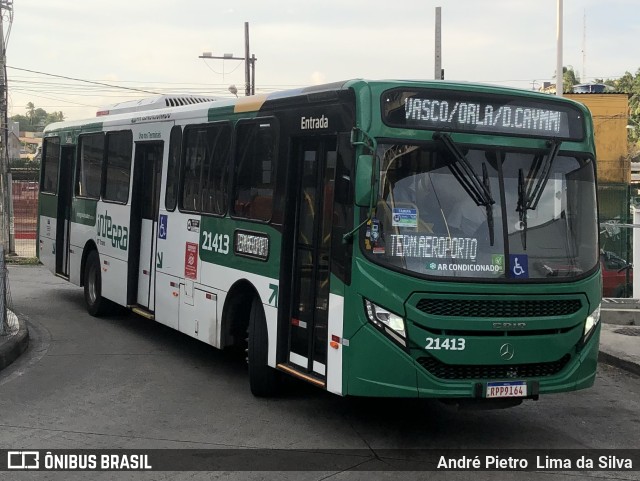 OT Trans - Ótima Salvador Transportes 21413 na cidade de Lauro de Freitas, Bahia, Brasil, por André Pietro  Lima da Silva. ID da foto: 11816708.