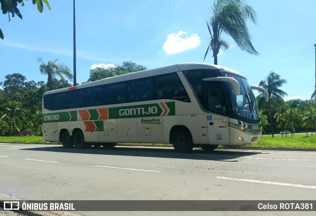 Empresa Gontijo de Transportes 21630 na cidade de Ipatinga, Minas Gerais, Brasil, por Celso ROTA381. Número da foto: #11818738.