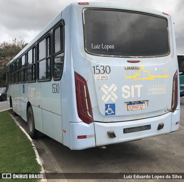 SIT Macaé Transportes 1530 na cidade de Macaé, Rio de Janeiro, Brasil, por Luiz Eduardo Lopes da Silva. ID da foto: 11819041.