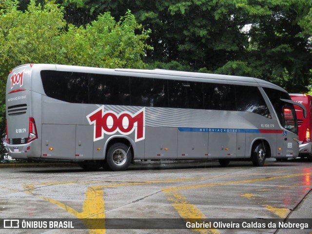 Auto Viação 1001 RJ 108.179 na cidade de São Paulo, São Paulo, Brasil, por Gabriel Oliveira Caldas da Nobrega. Número da foto: #11816785.