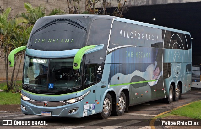 Viação Garcia 86025 na cidade de Apucarana, Paraná, Brasil, por Felipe Rhis Elias. ID da foto: 11818367.