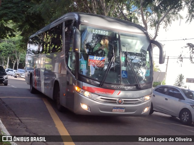 Auto Viação Urubupungá 20.126 na cidade de São Paulo, São Paulo, Brasil, por Rafael Lopes de Oliveira. ID da foto: 11817313.