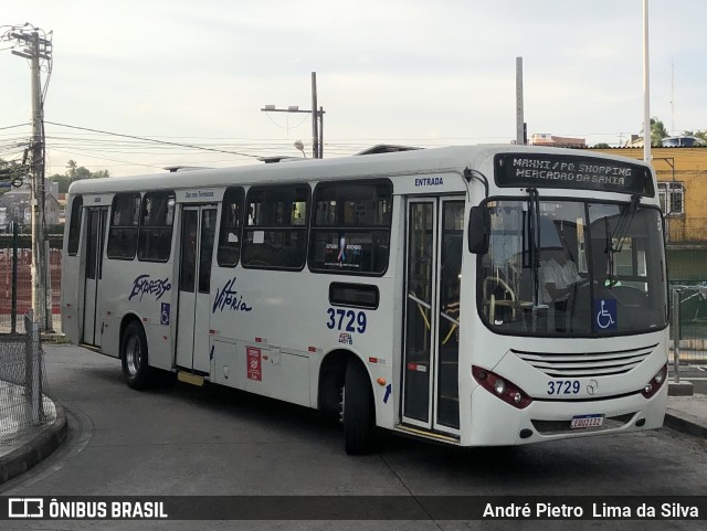 Expresso Vitória Bahia 3729 na cidade de Lauro de Freitas, Bahia, Brasil, por André Pietro  Lima da Silva. Número da foto: #11816706.