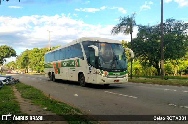 Empresa Gontijo de Transportes 21610 na cidade de Ipatinga, Minas Gerais, Brasil, por Celso ROTA381. Número da foto: #11818792.