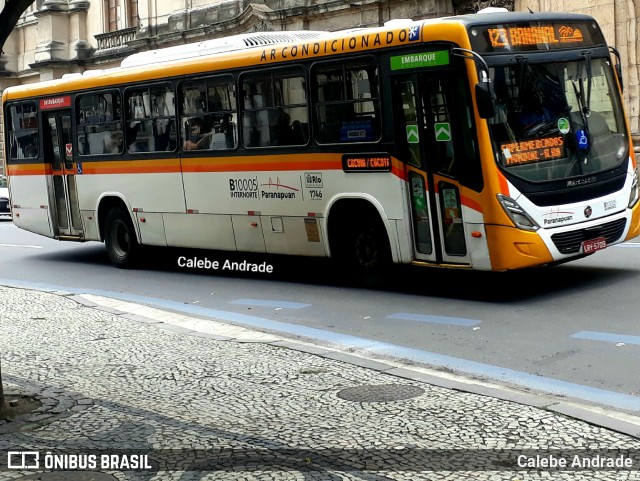 Transportes Paranapuan B10005 na cidade de Rio de Janeiro, Rio de Janeiro, Brasil, por Calebe Andrade. ID da foto: 11816648.