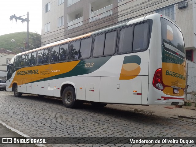 Viação Bassamar 133 na cidade de Valença, Rio de Janeiro, Brasil, por Vanderson de Oliveira Duque. ID da foto: 11818998.