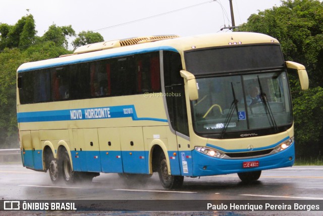 Viação Novo Horizonte 1031611 na cidade de Barra do Piraí, Rio de Janeiro, Brasil, por Paulo Henrique Pereira Borges. Número da foto: #11818916.