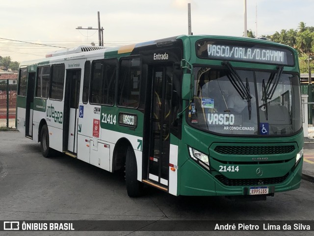 OT Trans - Ótima Salvador Transportes 21414 na cidade de Lauro de Freitas, Bahia, Brasil, por André Pietro  Lima da Silva. Número da foto: #11816709.